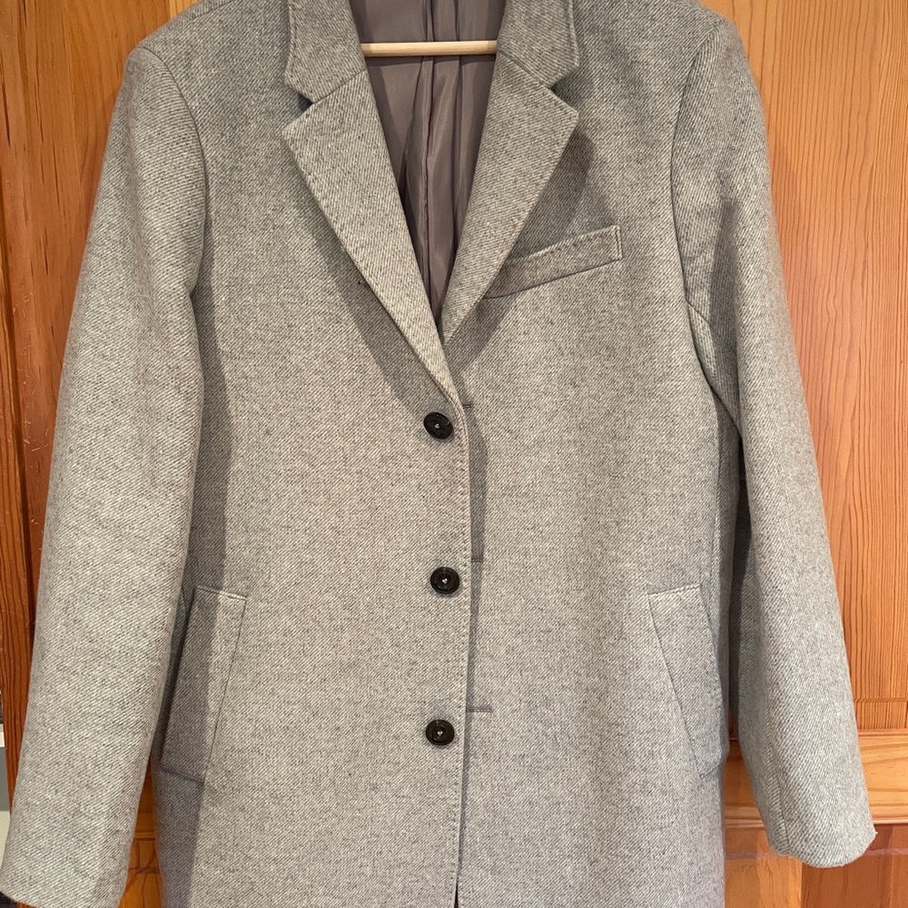Tailored MNG Man Wool Blend Jacket - Gray